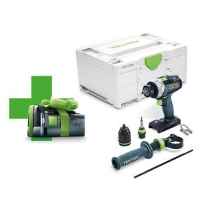 Festool Akku bore-/skruemaskine TDC 18/4 I-Basic Promo inkl. 1 stk. batteri BP 18 Li 5,0 ASI