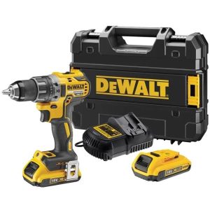 Dewalt 18V XR bore-/skruemaskine, 2x18 V/2,0 Ah