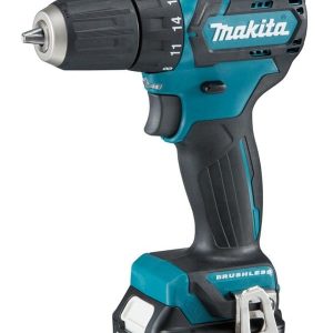 Makita 10,8v bore-/skruemaskine df332dsaj med 2x2,0ah og lader kulfri