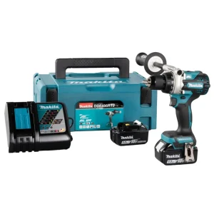 Makita Bore-/skruemaskine 18v 5,0ah - DDF486RTJ