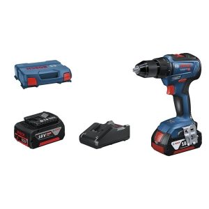 Bosch Professional BORE-/SKRUEMASKINE GSR 18V-55 2X4 L-CASE