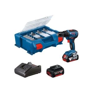 Bosch Professional BORE-/SKRUEMASKINE GSR18V-55 2X4 82AC LC