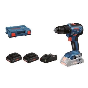 Bosch Professional Blå bosch 18v bore-/skruemaskine gsr 18v-55 procore 2x4,0ah