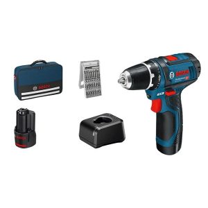 Bosch Professional GSR 12V-15 PROFESSIONAL BORE-/SKRUEMASKINE MED 2X
